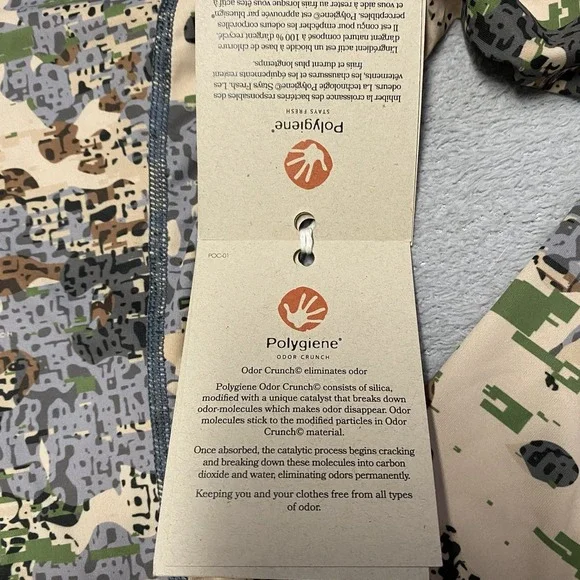 Forloh Solair Sun Hoodie Womens Large Camo Pullover Lightweight Brrr Hunting NEW - Picture 7 of 14